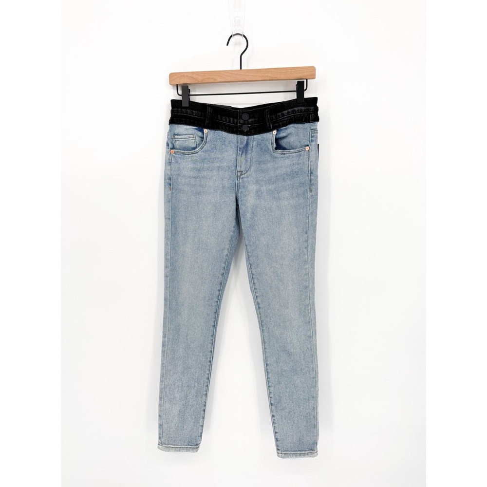☀️ 3/$25 NWT BlankNYC The Great Jones High-Rise Skinny Two Toned Size 25